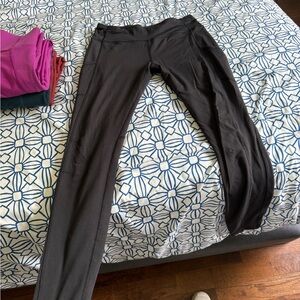 Lululemon black Wunder Under full length leggings